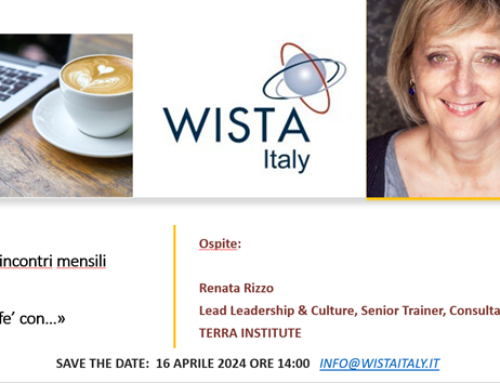 Un caffè con.. Renata Rizzo